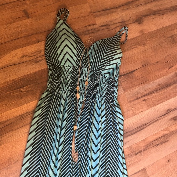 Love Dresses & Skirts - Love dresses | teal maxi stripes dresses | L